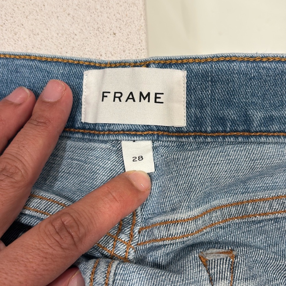 Gently used women’s frame denim